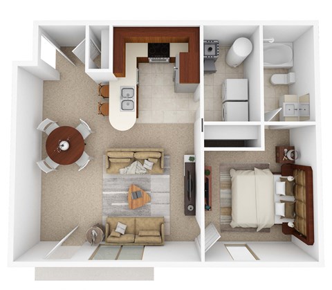 3801 So. Water Tower Place 1-3 Beds Apartment for Rent - Photo Gallery 45